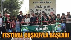 ELMA FESTİVALİ COŞKUYLA BAŞLADI