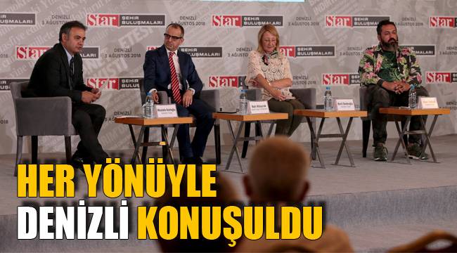 HER YÖNÜYLE DENİZLİ KONUŞULDU