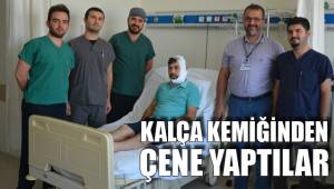 KALÇA KEMİĞİNDEN ÇENE YAPTILAR