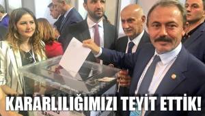 KARARLILIĞIMIZI TEYİT ETTİK!