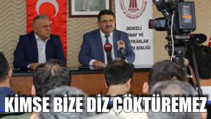KİMSE BİZE DİZ ÇÖKTÜREMEZ