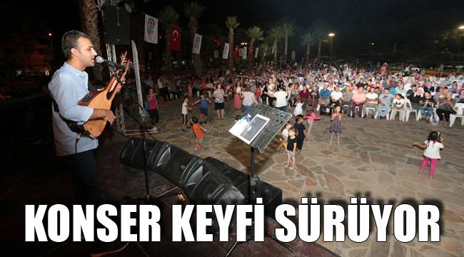 KONSER KEYFİ SÜRÜYOR