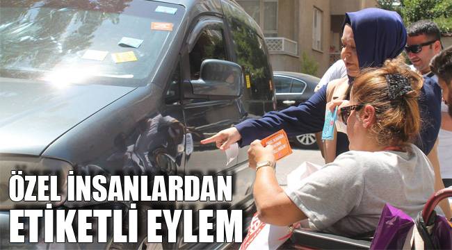 ÖZEL İNSANLARDAN ETİKETLİ EYLEM