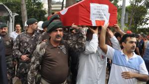 ŞEHİDİMİZİ UĞURLADIK