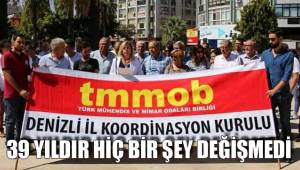 39 YILDIR HİÇ BİR ŞEY DEĞİŞMEDİ