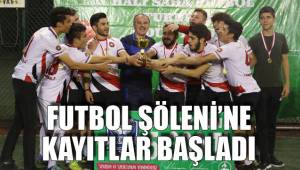 8. FUTBOL ŞÖLENİ’NE KAYITLAR BAŞLADI