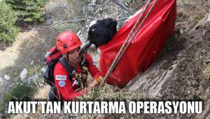 AKUT’TAN KURTARMA OPERASYONU