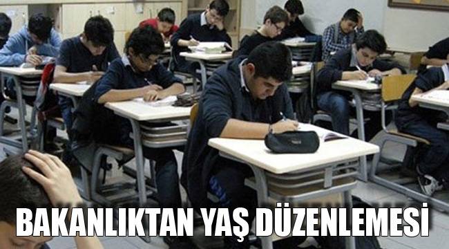 BAKANLIKTAN YAŞ DÜZENLEMESİ