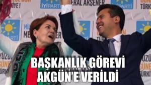 BAŞKANLIK GÖREVİ AKGÜN’E VERİLDİ