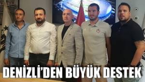 DENİZLİ’DEN BÜYÜK DESTEK