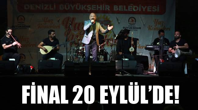 DENİZLİLİLER YAZ KONSERLERİNİ ÇOK SEVDİ