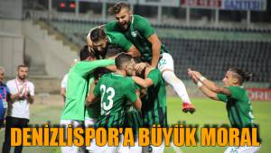 DENİZLİSPOR'A BÜYÜK MORAL