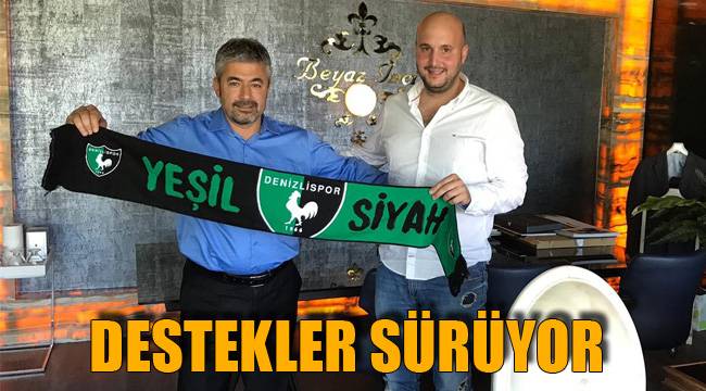DESTEKLER SÜRÜYOR