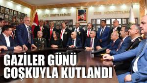 GAZİLER GÜNÜ COŞKUYLA KUTLANDI