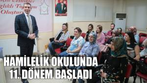 HAMİLELİK OKULUNDA 11. DÖNEM BAŞLADI