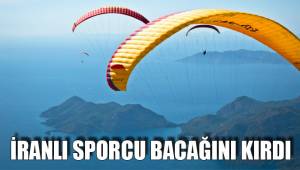 İRANLI SPORCU BACAĞINI KIRDI