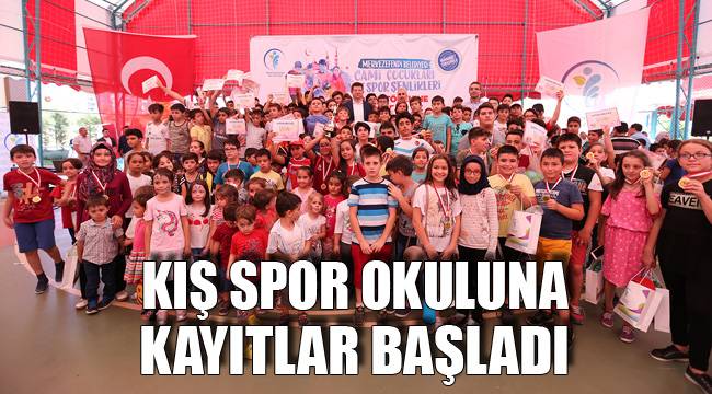 KIŞ SPOR OKULUNA KAYITLAR BAŞLADI
