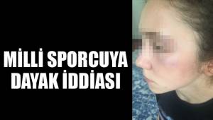 MİLLİ SPORCUYA DAYAK İDDİASI