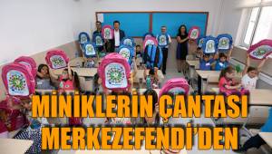 MİNİKLERİN ÇANTASI MERKEZEFENDİ’DEN