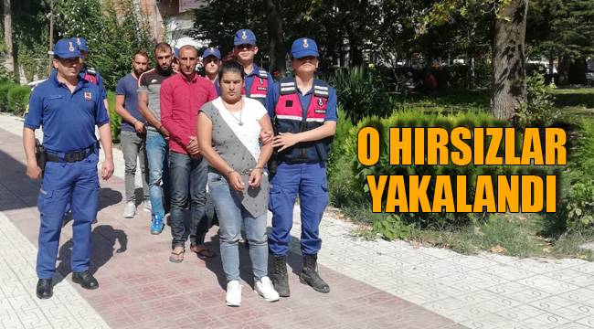 O HIRSIZLAR YAKALANDI