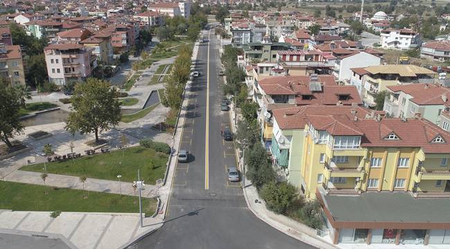 PAMUKKALE’DE CADDE VE SOKAKLAR GÜZELLEŞTİ