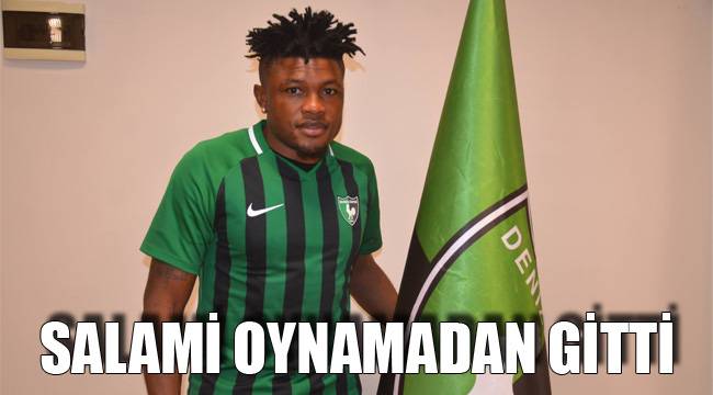 SALAMİ OYNAMADAN GİTTİ