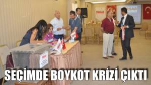 SEÇİMDE BOYKOT KRİZİ ÇIKTI