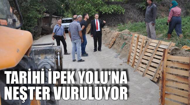 TARİHİ İPEK YOLU'NA NEŞTER VURULUYOR