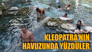 TARİHİ KALINTILAR İÇİNDE YÜZDÜLER