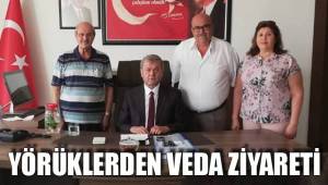 YÖRÜKLERDEN VEDA ZİYARETİ