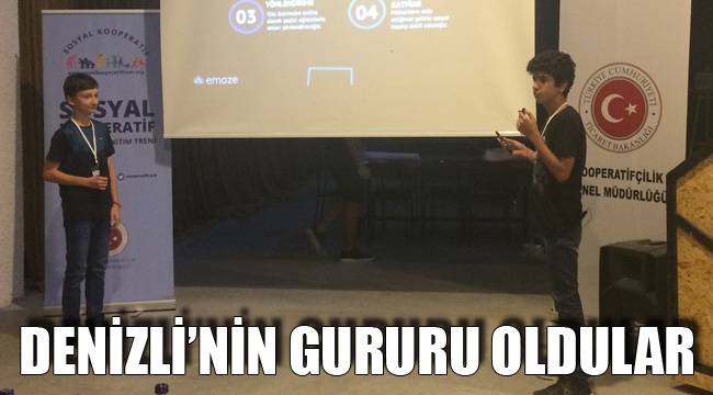 Denizli’nin gururu oldular