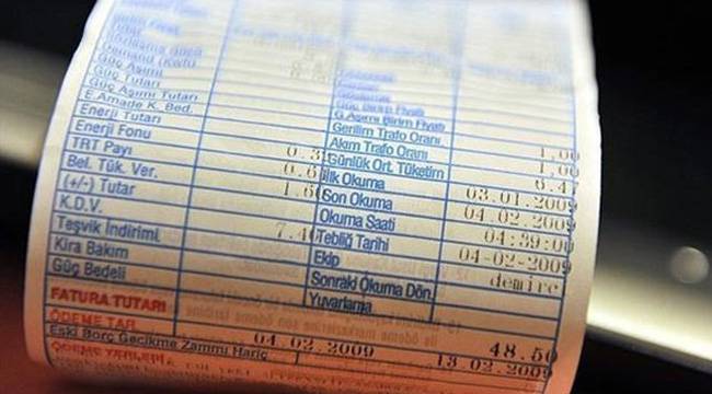 Faturalarda yeni dönem başlıyor!