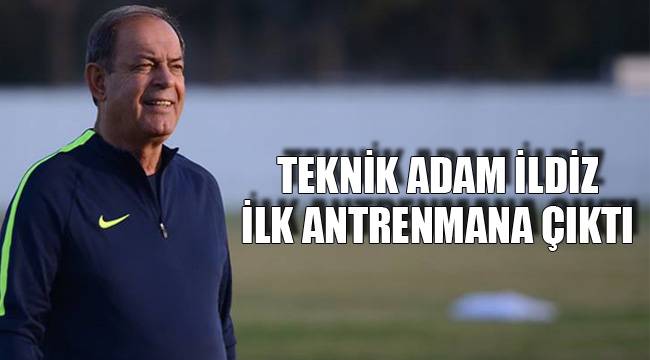 İlk antrenmanına çıktı