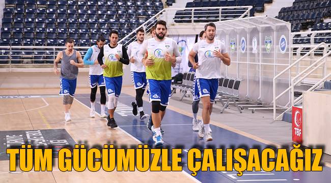 Merkezefendi Belediyesi Denizli Basket Kepez maçına hazırlanıyor