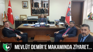 Denizlispor Başkanı Denizli İl Emniyet Müdürü'nü Ziyaret Etti