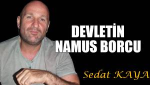 Devletin namus borcu
