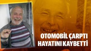 Otomobil çarptı, hayatını kaybetti