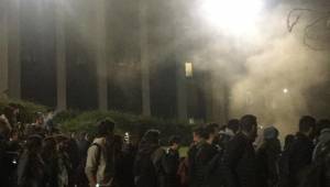 Pamukkale Üniversitesi'nde yangın paniği