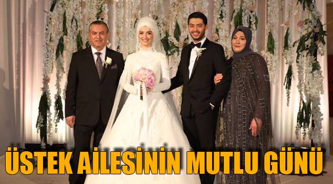 Üstek ailesinin mutlu günü