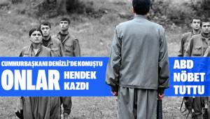 ABD Askerleri Nöbet Tuttu, Ypg'liler Hendek Kazdı