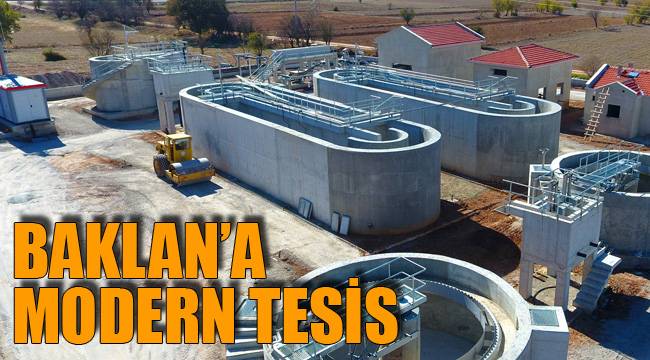 Baklan Modern Arıtma Tesisine Kavuşuyor