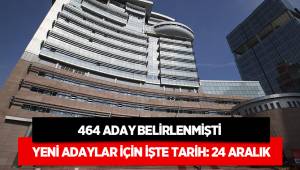 CHP'de çok sayıda aday 24 Aralık'ta açıklanacak