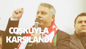 DENİZLİ'DE COŞKUYLA KARŞILANDI