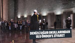 Denizli Uğur Okullarından, Ulu Önder'e ziyaret