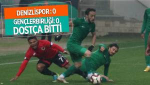 Denizlispor - Gençlerbirliği beraberliğe razı oldular