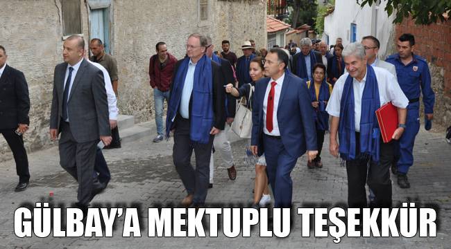 Gülbay’a Mektuplu Teşekkür