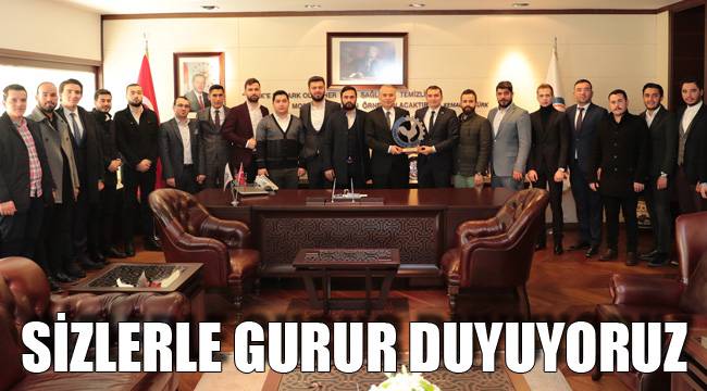 Sizlerle gurur duyuyoruz