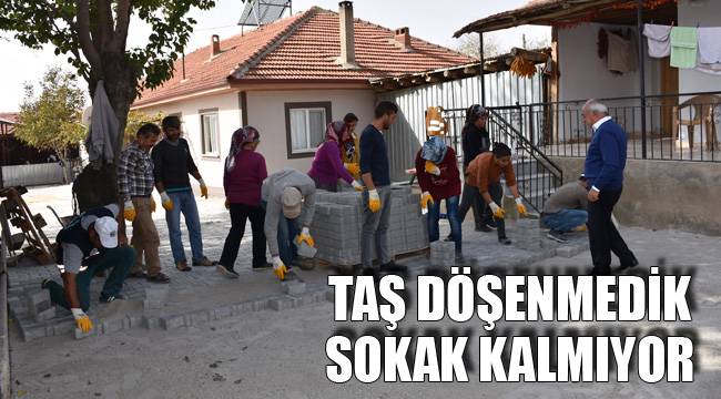 Taş Döşenmedik Sokak Kalmıyor