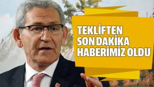 TEKLİFTEN SON SAKİKA HABERİMİZ OLDU