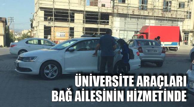 Üniversitenin tüm imkanlarından faydalanıyorlar